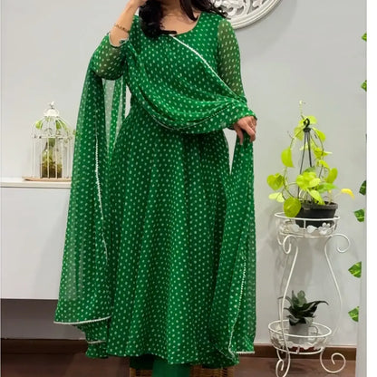 Zinnia Anarkali Suit Set