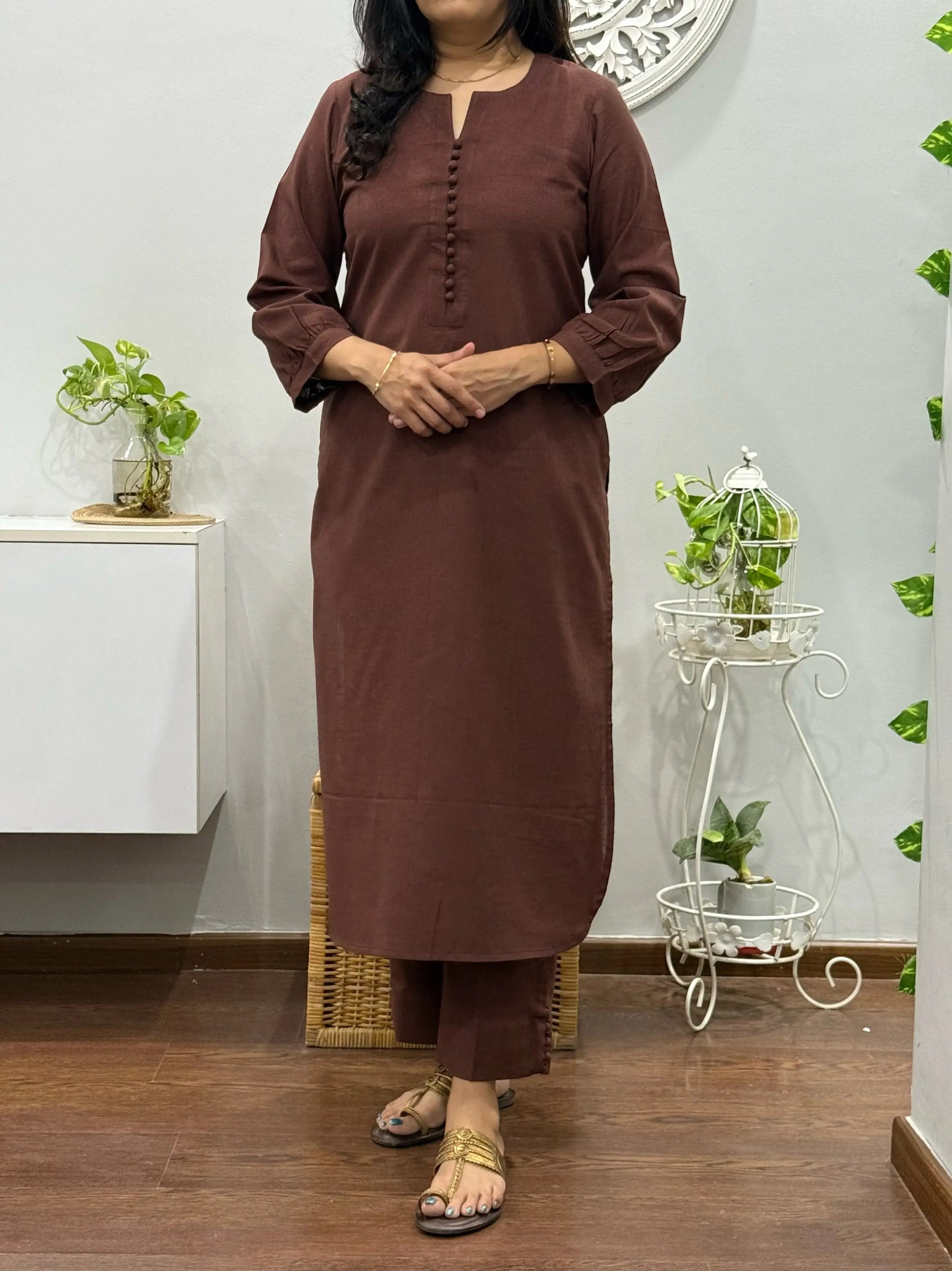 Coco brown co-ord Set