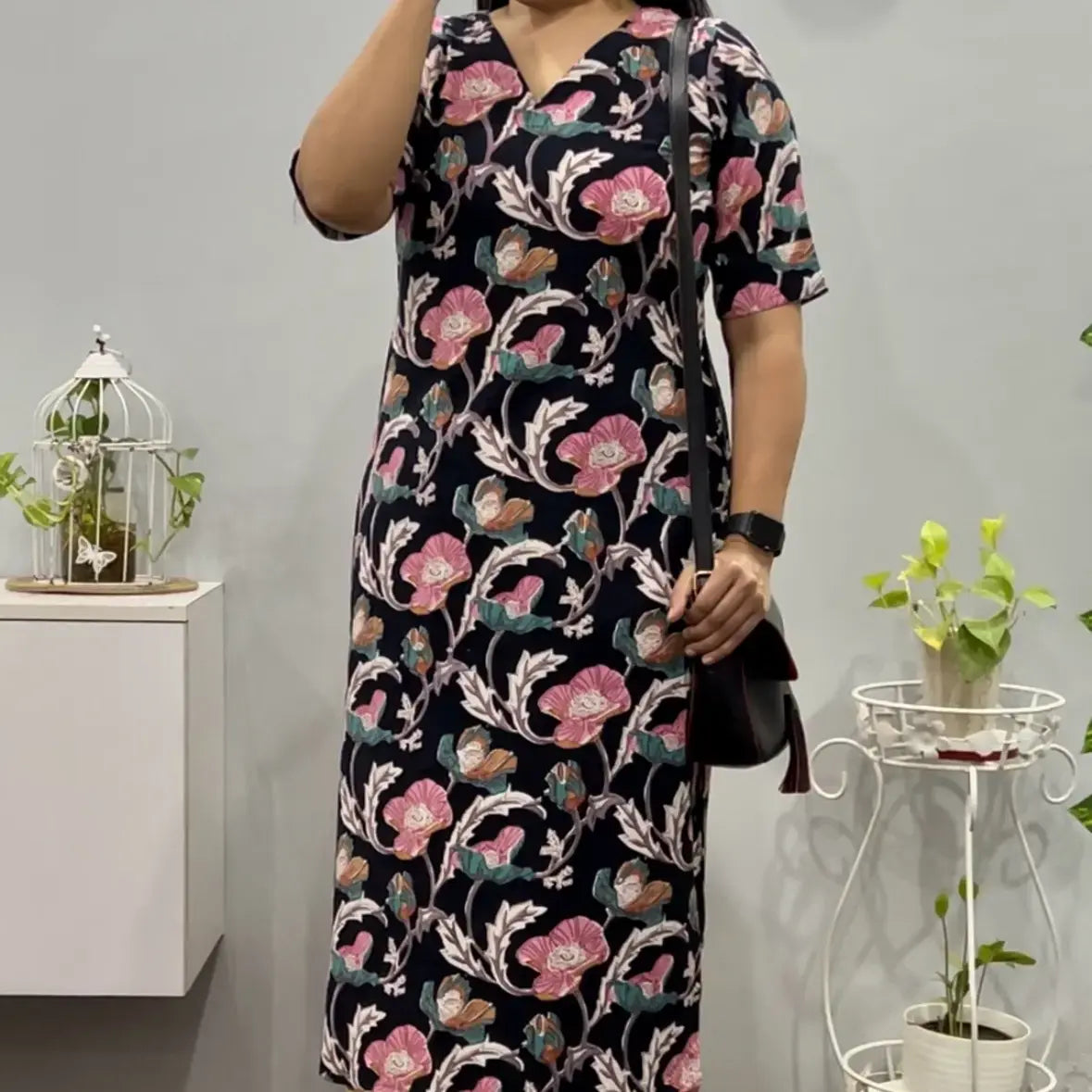 Kuhu floral cotton Co-ord set