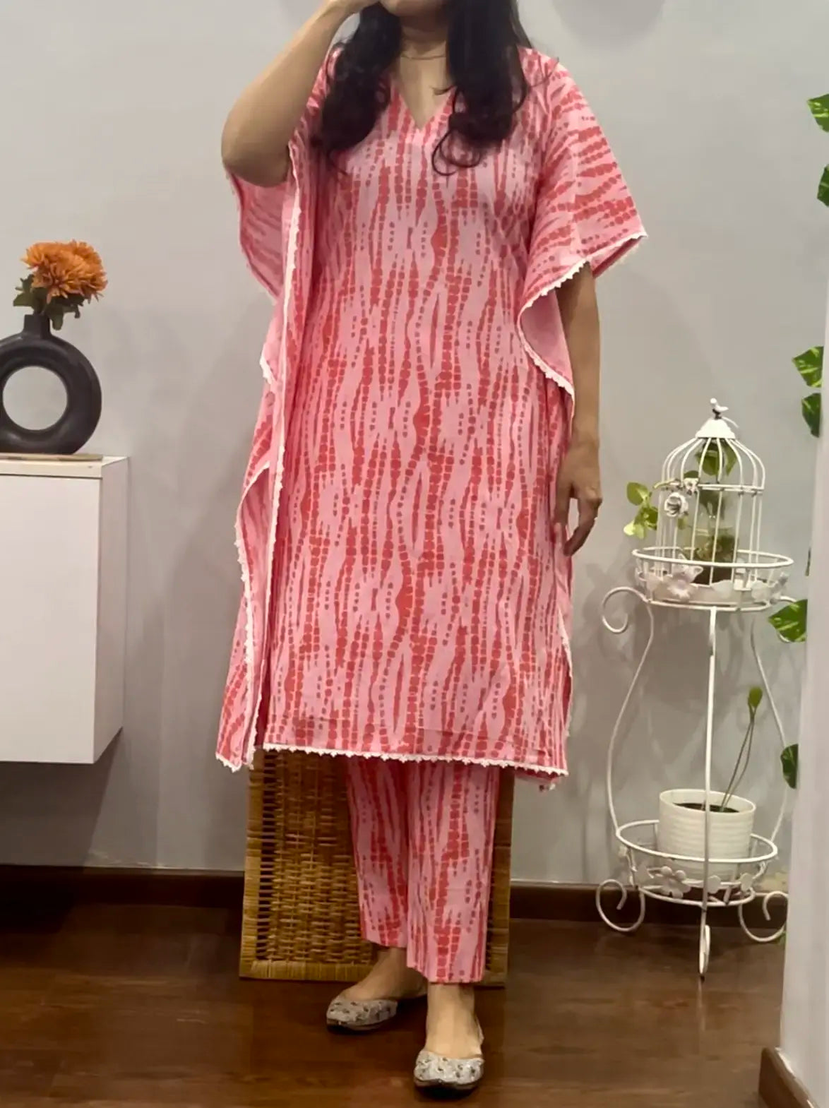 Tie and Dye Kaftan set